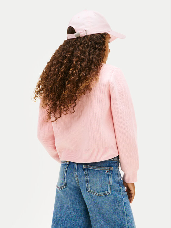 Tommy Hilfiger Tommy Hilfiger Maglione Graphic KB0KB10347 D Rosa Regular Fit