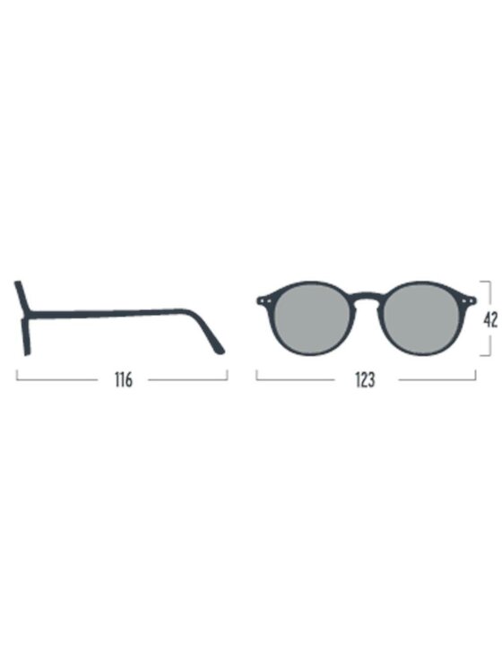 IZIPIZI IZIPIZI Okulary przeciwsłoneczne Sun Junior Czarny