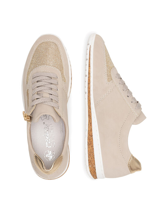 Rieker Rieker Halbschuhe N5121-60 Beige