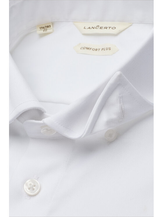Lancerto Lancerto Koszula Amadeo KO073126000049 Biały Regular Fit