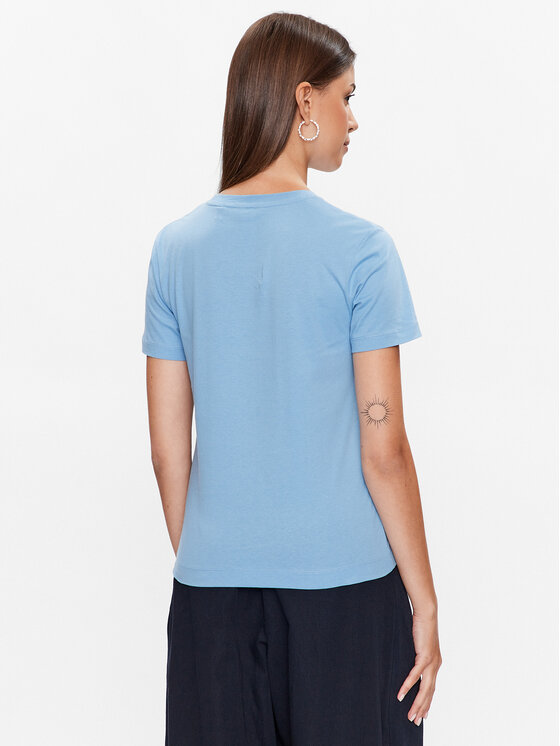 Gant Gant T-särk Original 4200433 Sinine Regular Fit