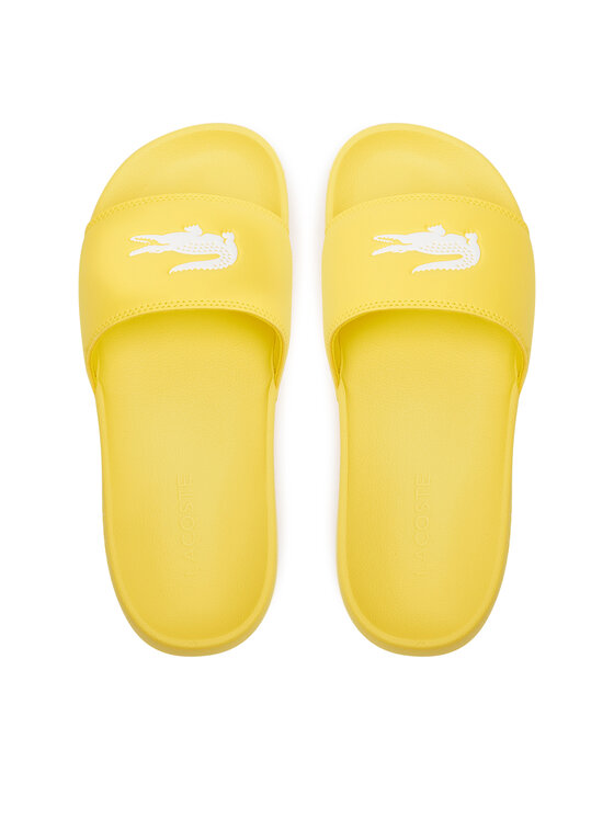 Lacoste Lacoste Klapki Serve 0.0 7-49CFA0042 Żółty
