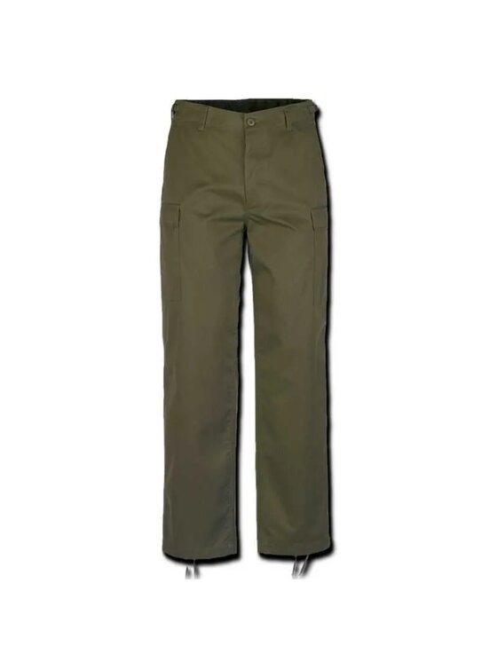 Brandit Brandit Spodnie materiałowe 1006.1.L Zielony Cargo Fit