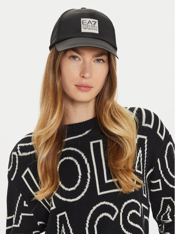 EA7 Emporio Armani EA7 Emporio Armani Шапка с козирка 280044 4F100 00020 Черен