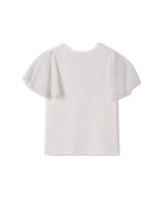 Mayoral Mayoral Тишърт 6022 Екрю Regular Fit