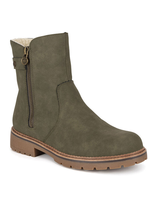 Go Soft Go Soft Stiefeletten WS6207-10 Khakifarben