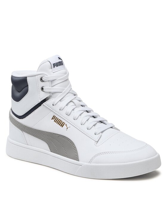 Sneakers Puma Shuffle Mid 380748 15 Puma White-Concrete Gray-Persian Blue-Puma Gold