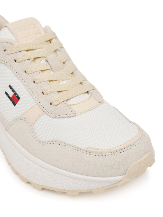 Tommy Jeans Tommy Jeans Sportcipők Modern Runner Mix EN0EN03100 Fehér