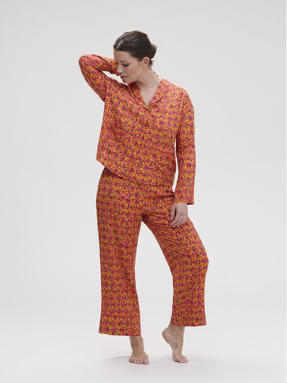 Simone Pérèle Simone Pérèle Cămașă pijama Songe 18S957 Roz Wide Fit