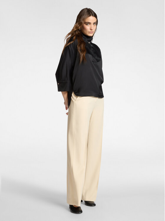 Elena Mirò Elena Mirò Bluzka 2153Z000038N033 Czarny Boxy Fit
