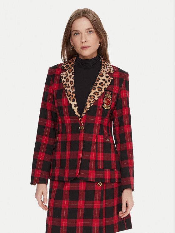 LOLA CASADEMUNT LOLA CASADEMUNT Giacca da abito LF2502013 Rosso Regular Fit