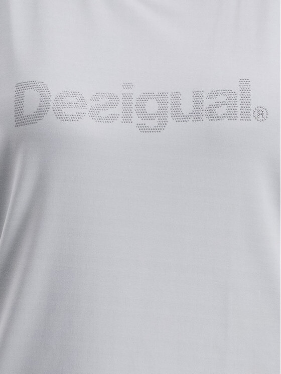 Desigual Desigual Marškinėliai Tank Essentials 19SOTK25 Pilka Regular Fit
