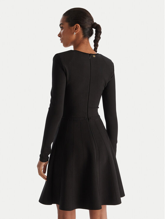 Marciano Guess Marciano Guess Kokteilinė suknelė 5BGK11 5036Z Juoda Regular Fit