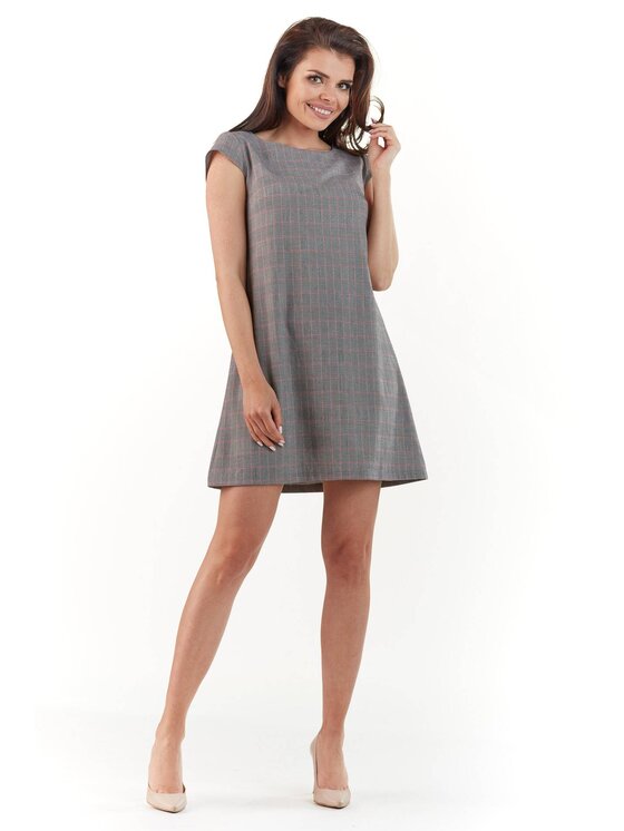 Infinite You Infinite You Sukienka letnia M168 Kolorowy Basic Fit