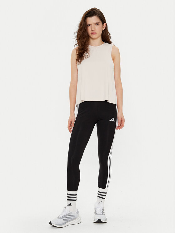 adidas adidas Leggings Essentials 3-Stripes JE0072 Fekete Slim Fit