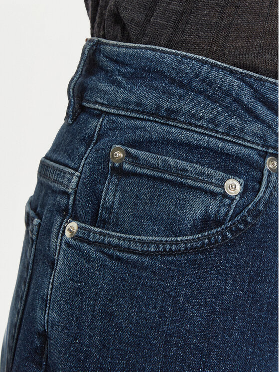 IVY OAK IVY OAK Jeans hlače Prijanka IO115188 Mornarsko modra Wide Leg