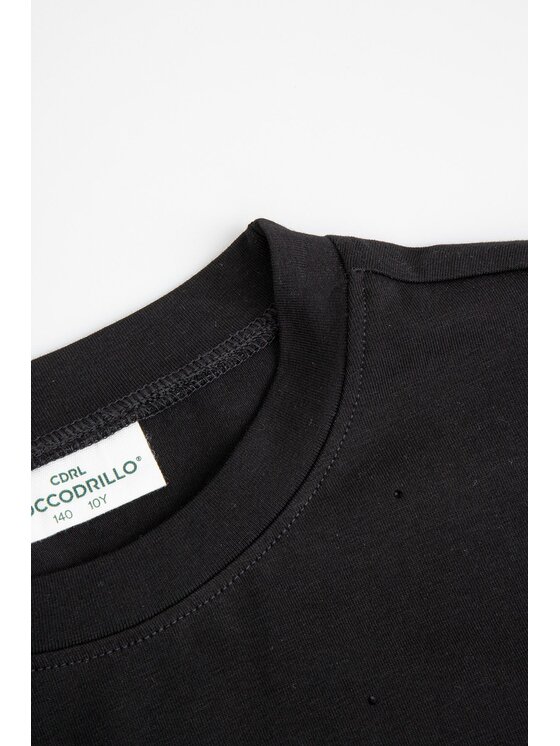 Coccodrillo Coccodrillo T-Shirt ZC6143203TGJ-021 Černá Regular Fit