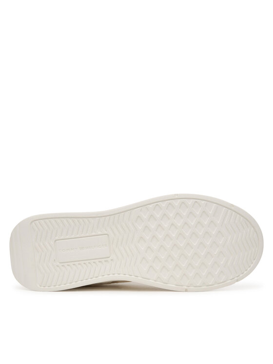 Tommy Hilfiger Tommy Hilfiger Laisvalaikio batai Lightweight Runner Monocolor FM0FM05928 Balta