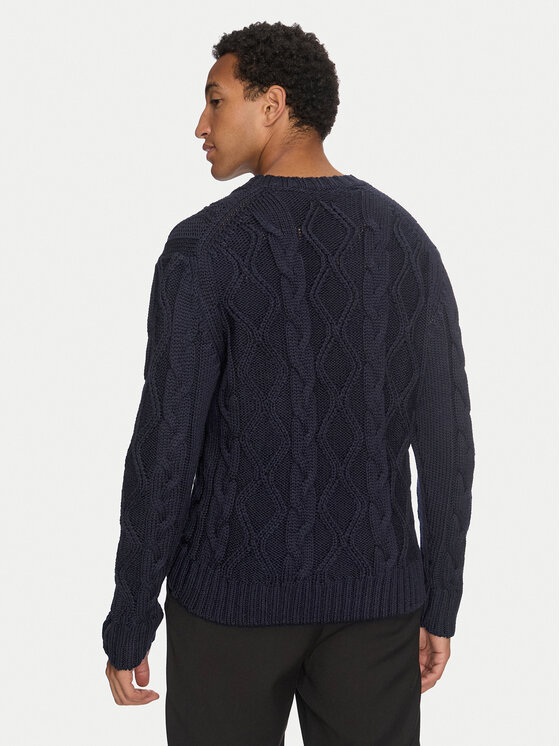 Paul&Shark Paul&Shark Sweter 14311084 Granatowy Regular Fit