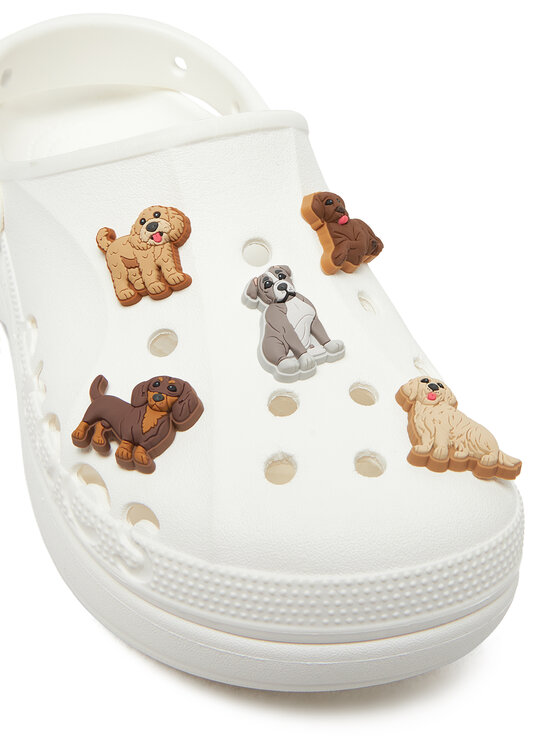 Crocs Ozdoba na topánky DOGGIE DOODLE 5 PACK 10015106 Hnedá