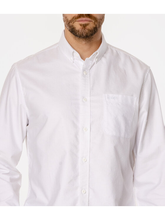 Lee Cooper Lee Cooper Koszula LARS Biały Regular Fit