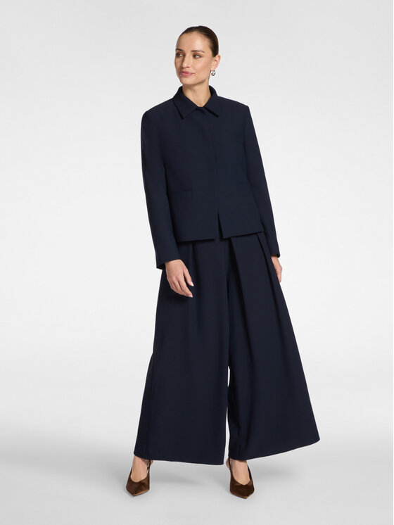 Elena Mirò Elena Mirò Pantaloni di tessuto P022P000473N034 Blu Regular Fit