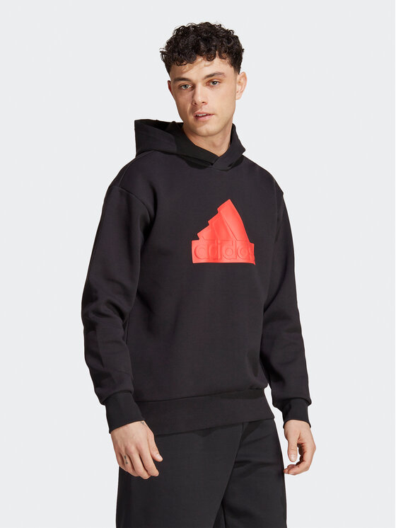 adidas Bluza Future Icons Badge of Sport Hoodie IC3750 Czarny Regular Fit |  Modivo.pl