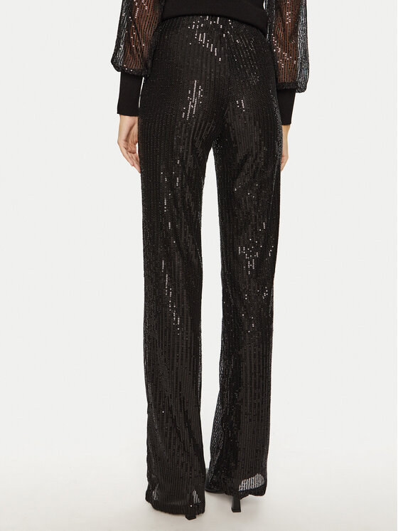 ONLY ONLY Hlače New Goldie 15336586 Crna Regular Fit