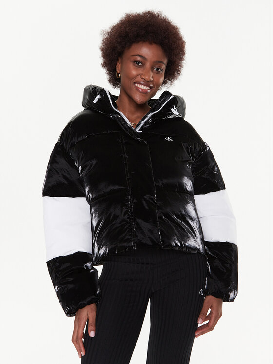 Calvin Klein Jeans Calvin Klein Jeans Winterjacke J20J220344 Schwarz Oversize