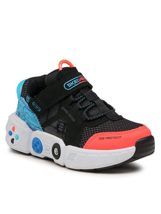 Skechers Skechers Сникърси Gametronix 402260L/BKMT Черен