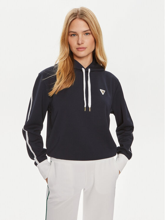 Guess Guess Pulóver V4GQ01 KBFB2 Sötétkék Regular Fit
