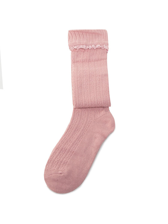 Calzini lunghi da bambini 10876 Rosa