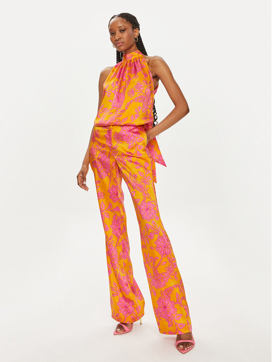 Morgan Morgan Stoffhose 241-PMING Orange Regular Fit