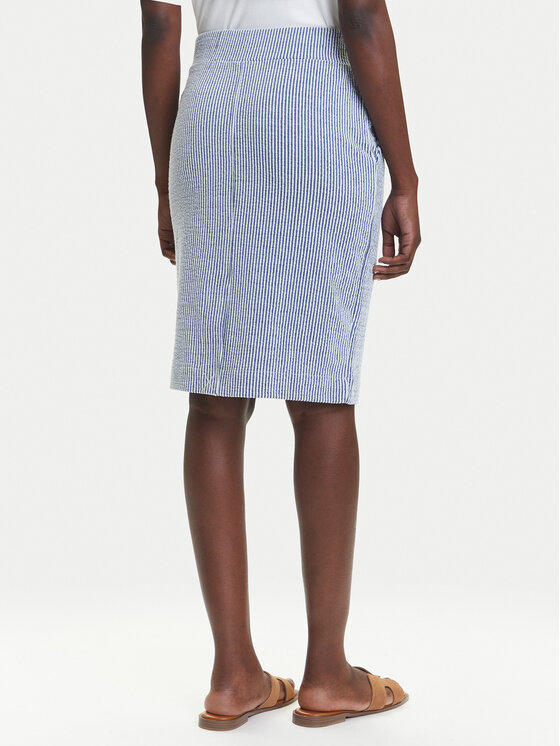 Olsen Olsen Spódnica ołówkowa 16001511 Niebieski Slim Fit