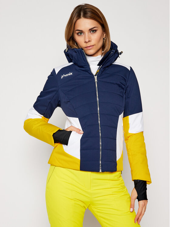 Phenix Phenix Smučarska jakna Dianthus ESA82OT65 Mornarsko modra Regular Fit