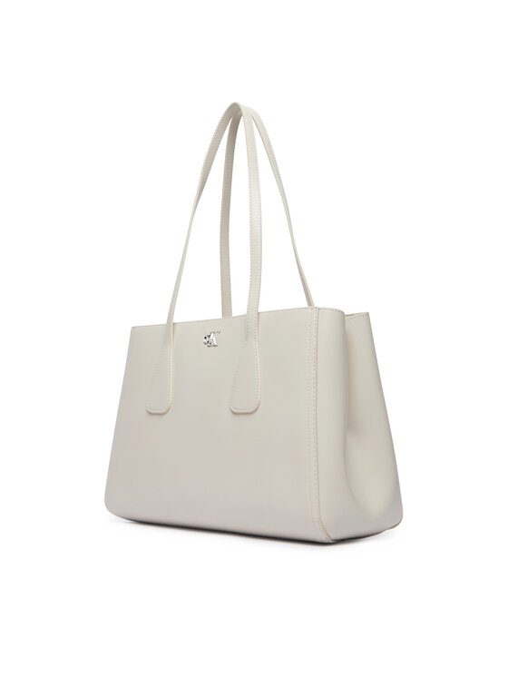 Calvin Klein Calvin Klein Geantă Ck Medium Work Tote LV04F3442G Bej deschis
