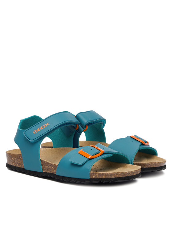 Geox Geox Sandale J Ghita Boy J028LB 000BC C4D2T S Albastru