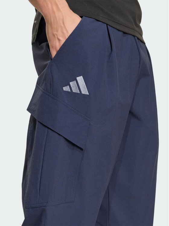 adidas adidas Spodnie outdoor 161594 Błękitny Loose Fit