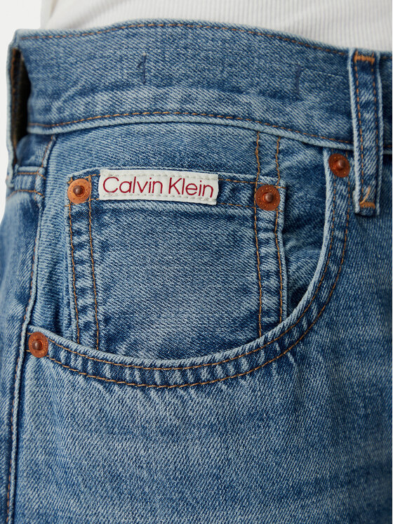 Calvin Klein Jeans Calvin Klein Jeans Jeansy LV047G748G Modrá Barrel Fit