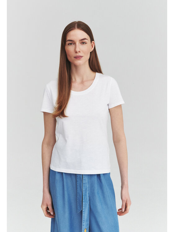 TATUUM TATUUM T-Shirt ANTINI Biały Classic Fit