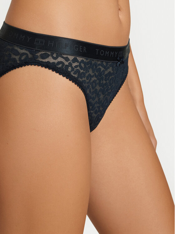 Tommy Hilfiger Tommy Hilfiger Klasikinės kelnaitės UW0UW06655 Tamsiai mėlyna