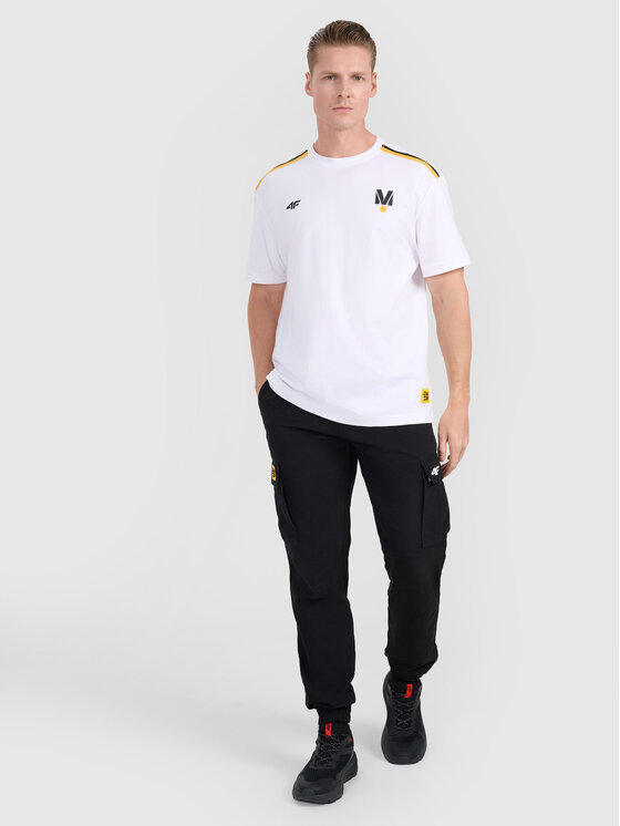 4F 4F T-Shirt SPECIAL ORDER Biały Regular Fit
