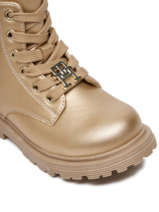 Tommy Hilfiger Tommy Hilfiger Ботильйони T1A5-33562-0376 M Золотий