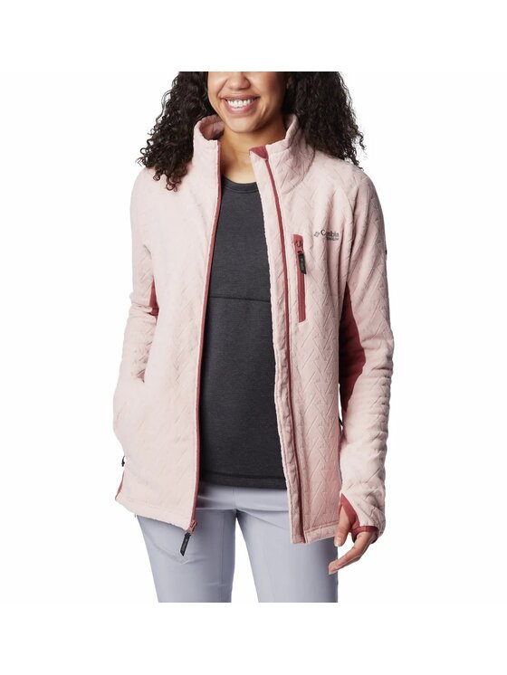 Columbia Columbia Bluza 205345 Różowy Regular Fit