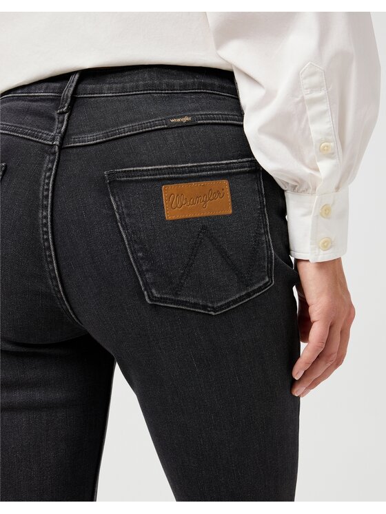 Wrangler Wrangler Jeansy 112362622 Czarny Fitting Fit