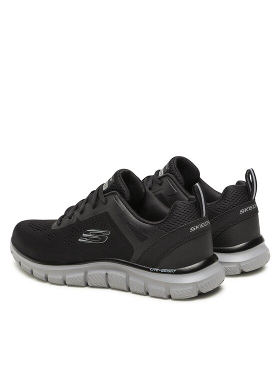 Skechers Skechers Sneakersy Track Broader 232698/BKCC Czarny