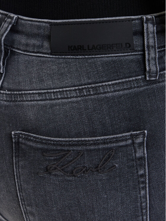 KARL LAGERFELD KARL LAGERFELD Jeansy A3W10016 Szary Skinny Fit