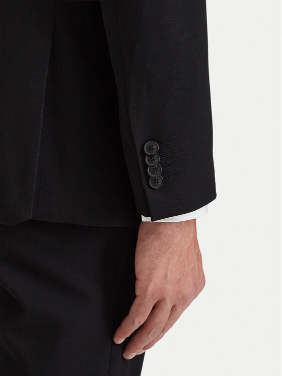 KARL LAGERFELD KARL LAGERFELD Сако 155612 564008 Черен Modern Fit
