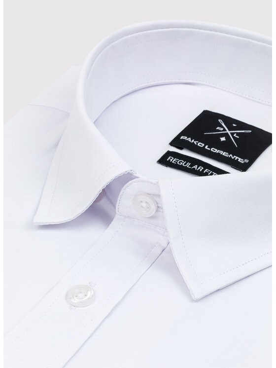 Pako Lorente Pako Lorente Koszula P000B-1X-004 Biały Regular Fit