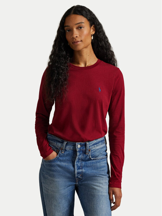 Polo Ralph Lauren Polo Ralph Lauren Bluză 211898699039 Vișiniu Regular Fit